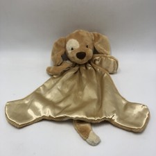 Baby Gund Tan Brown Spunky Puppy Dog Security Blanket Lovey Huggy Buddy Beige