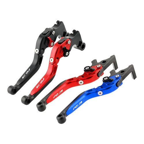 CNC Adjustable Folding Extendable Brake Clutch Levers For YAMAHA YZFR3 2015-2025 - Picture 6 of 22