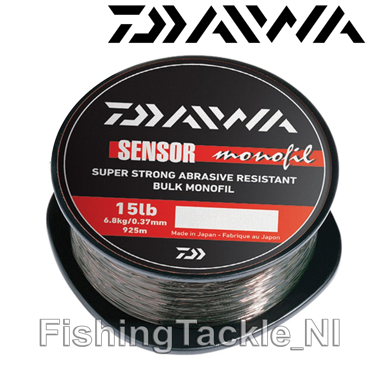 Daiwa Sensor Monofilament Fishing Line 300m Spool Brown Mono All