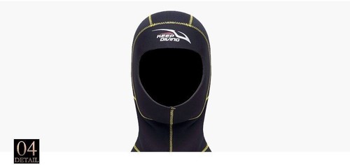Capucha de buceo de neopreno de 3 mm con hombro equipo de snorkel gorra - Imagen 15 de 27