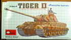Minicraft Pz. Kpfw. VI Tiger II (Porsche Turret) Tank 1:35 kit 1305 200+ PCS NIB — photo 1
