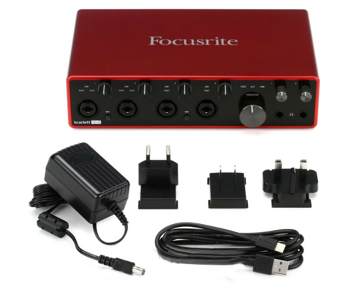 Focusrite Scarlett 18i8 3rd Gen 18x8 USB Audio Interface 8