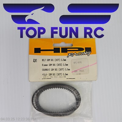HPI A241 Belt S3M 501 (167T) 3.5mm For Nitro RS4