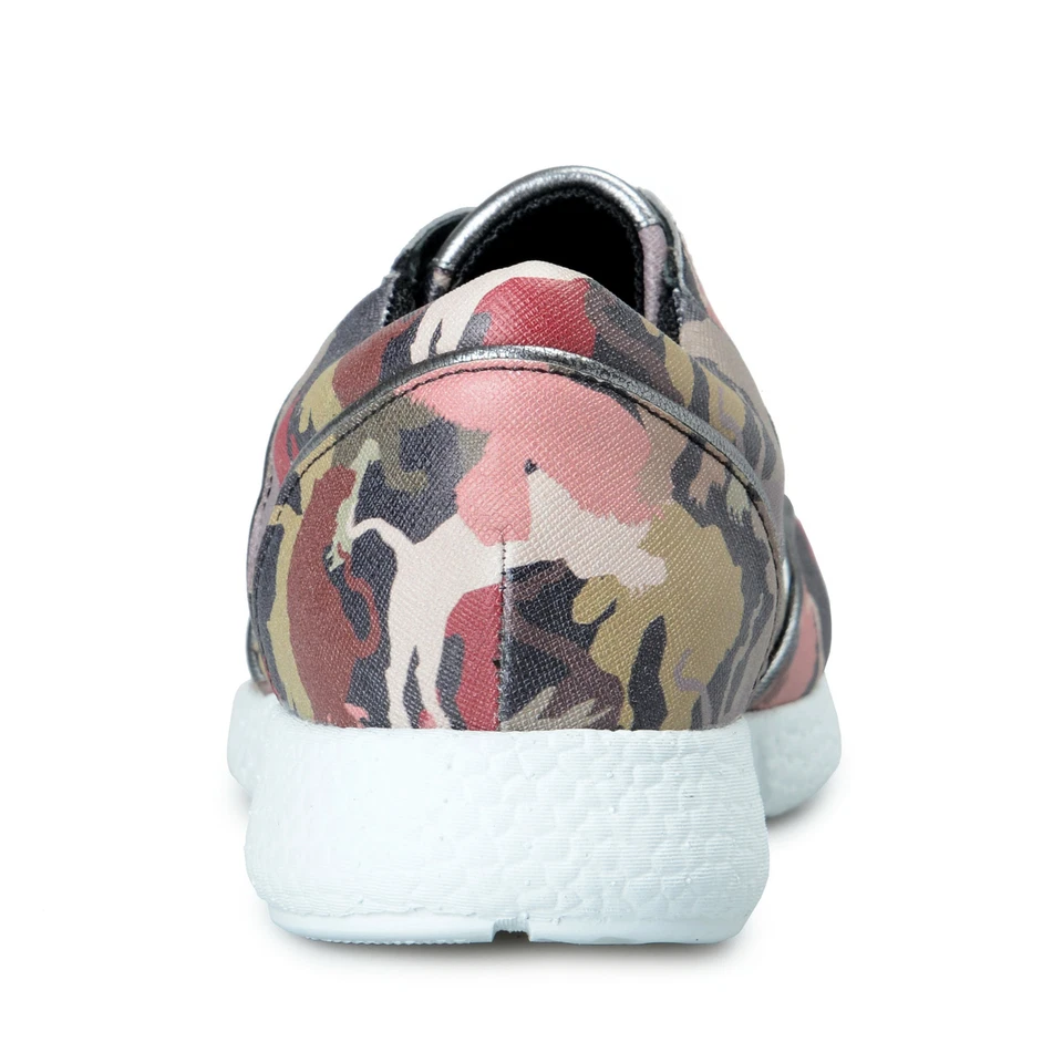 Just Cavalli Para Mujer Multicolor Cuero Moda Tenis Zapatos EE. UU. 9 IT 39 Foto 3 de 4