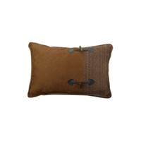 Hiend Accents Unisex Crestwood Buckle Accent Pillow - Lg1880p1 Brown One Size on sale Hiend Accents Unisex Crestwood Buckle Accent Pillow - Lg1880p1 Brown One Size on sale