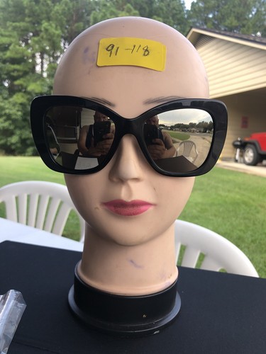 Versace Medusa Gafas de sol, oro italiano 3D Con Espejo, marco negro con  clave griego | eBay
