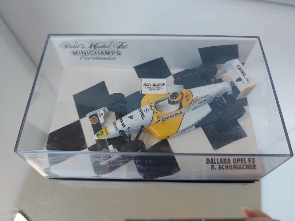 Minichamps Opel Dallara F3 R. Schumacher 1:43 nella scatola - Immagine 3 di 4