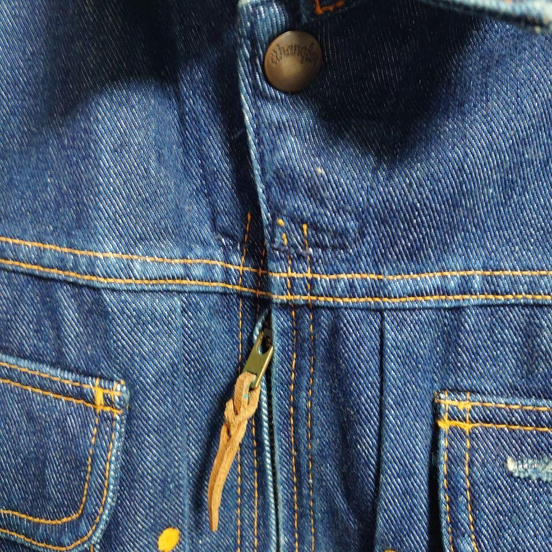 Wrangler 11MJ Denim Jacket Reproduction Japan Blue Bell Tag L