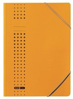 Elba Eckspanner-Mappe Chic, FüR A4, Aus Karton, Gelb, 25Er Pack Gelb Eckspanner