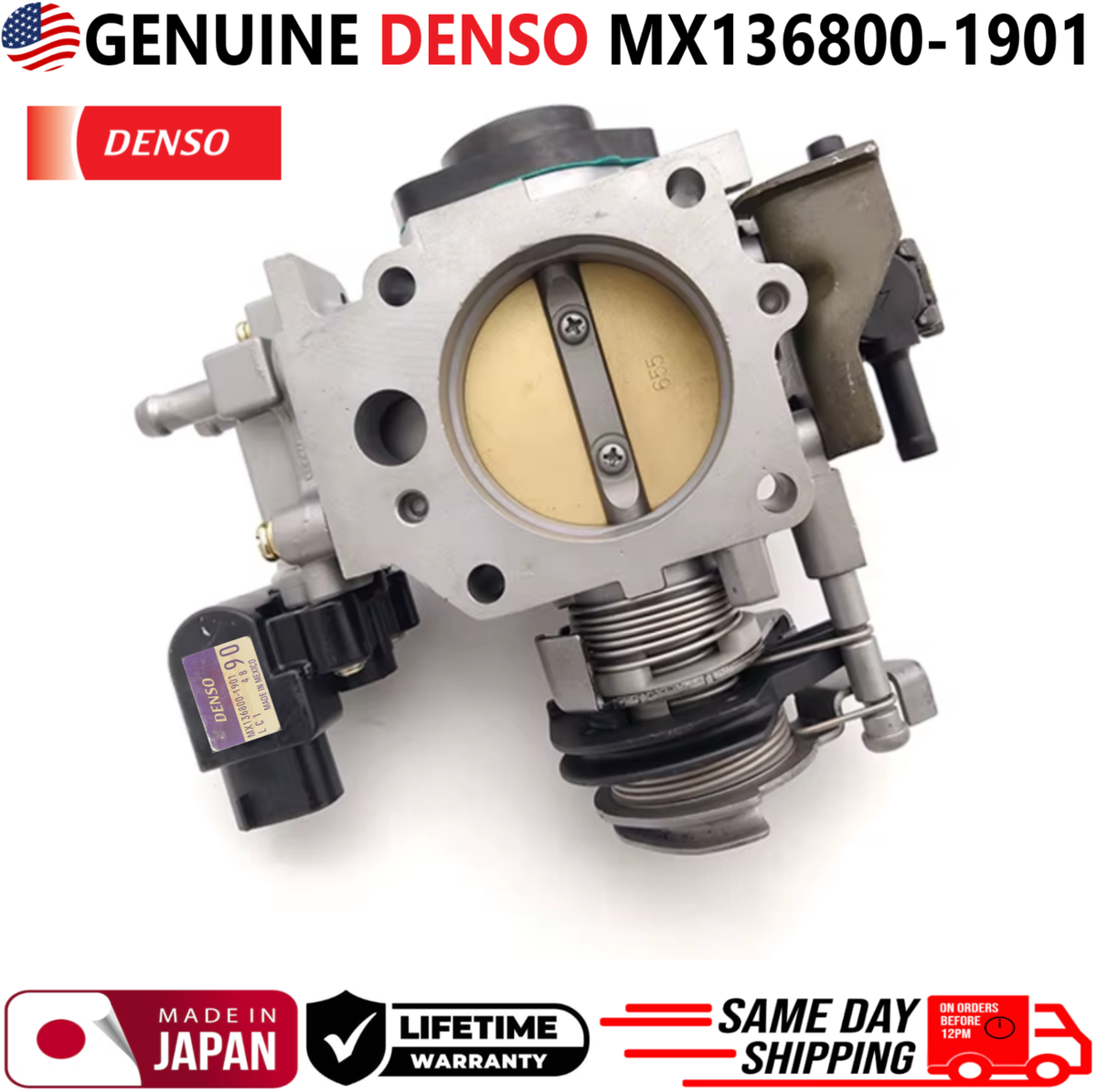 OEM GENUINE DENSO Throttle Body For 2001-2005 Honda Civic 1.7L I4
