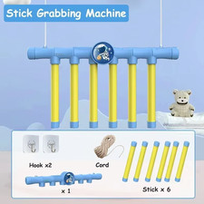 Fun Challenge Falling Sticks Toy, Stick Catcher Machine Training Reaction Abilit