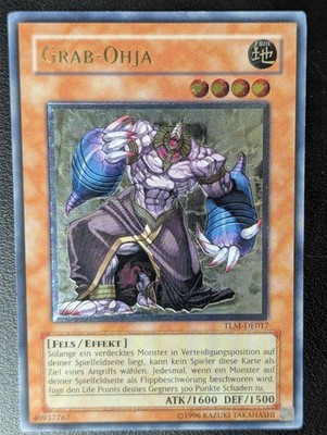 Grab-Ohja TLM-DE017 Ultimate Rare Deutsch NM Yugioh