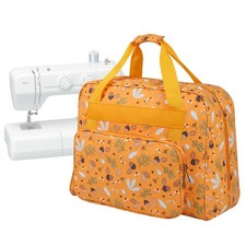 Sewing Machine Carrying Case Universal Tote Storage Bag with Pockets Handle