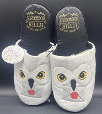New Harry Potter Hogwarts Letter Slippers L/XL Womens 10-13 Mens 9-12