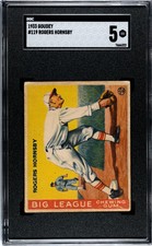 1933 Goudey Rogers Hornsby #119 SGC 5