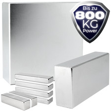 Magnete al neodimio N52 parallelepipedo disco magnete al neodimio estremamente forte da 100Kg a 800Kg