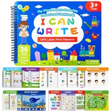 Preschool Learning Activities - Tracing Books for Kids Ages 3-5, Toddler Handwri