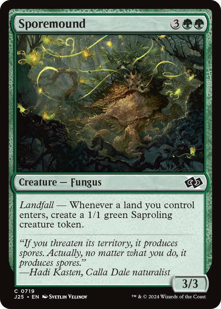 Sporemound - 719 - NM - Common - Foundations Jumpstart