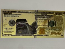 Joker 100$ 24k Gold Foil Federal Reserve Note 9999 Free Shipping 100 Note