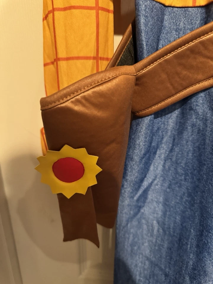 Fantasia Disney Pixar Woody 1 peça tamanho adulto grande 42-46 sem chapéu nova sem etiquetas - Imagem 3 de 4