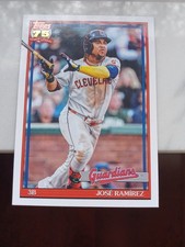 2026 Topps Series 1 - 1991 Topps Baseball Jose Ramirez #T91-69