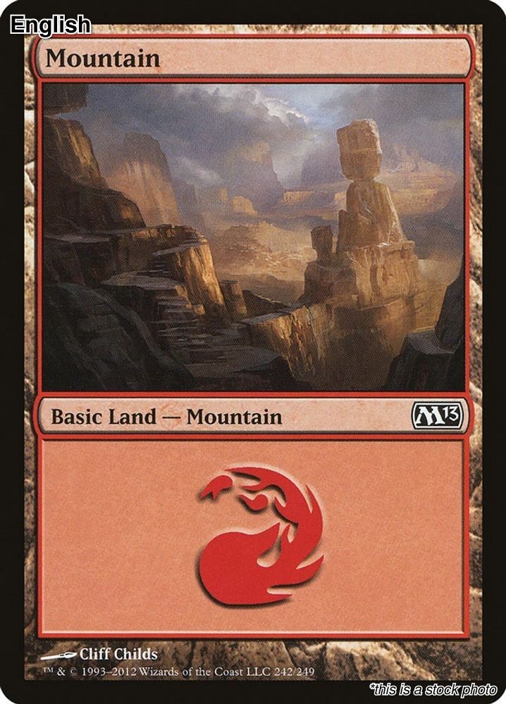 MTG Mountain [M13 - 242] LP