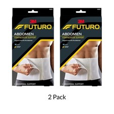 2x Futuro Abdominal Support Medium Post Surge...