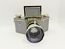 Ihagee Exakta B 35mm Camera Zeiss Tessar 7.5cm f/2.8 Accessories Bundle READ