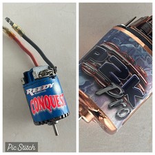 Vintage RCMotor Lot Reedy Modifieds Conquest (Yokomo) Trinity P2K Pro CopperHead