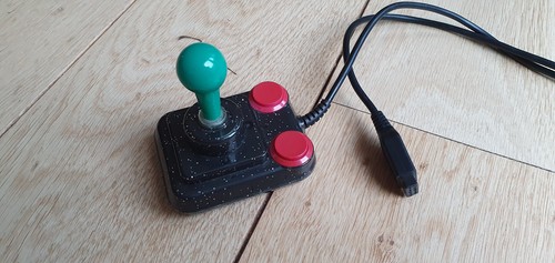 COMPETITION PRO Mini JOYSTICK, for AMIGA, ATARI, C64 etc - tested - Afbeelding 2 van 4