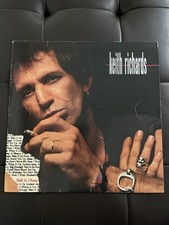 Keith Richards- Talk Is Cheap Vinyl Album LP 1988 Rock 