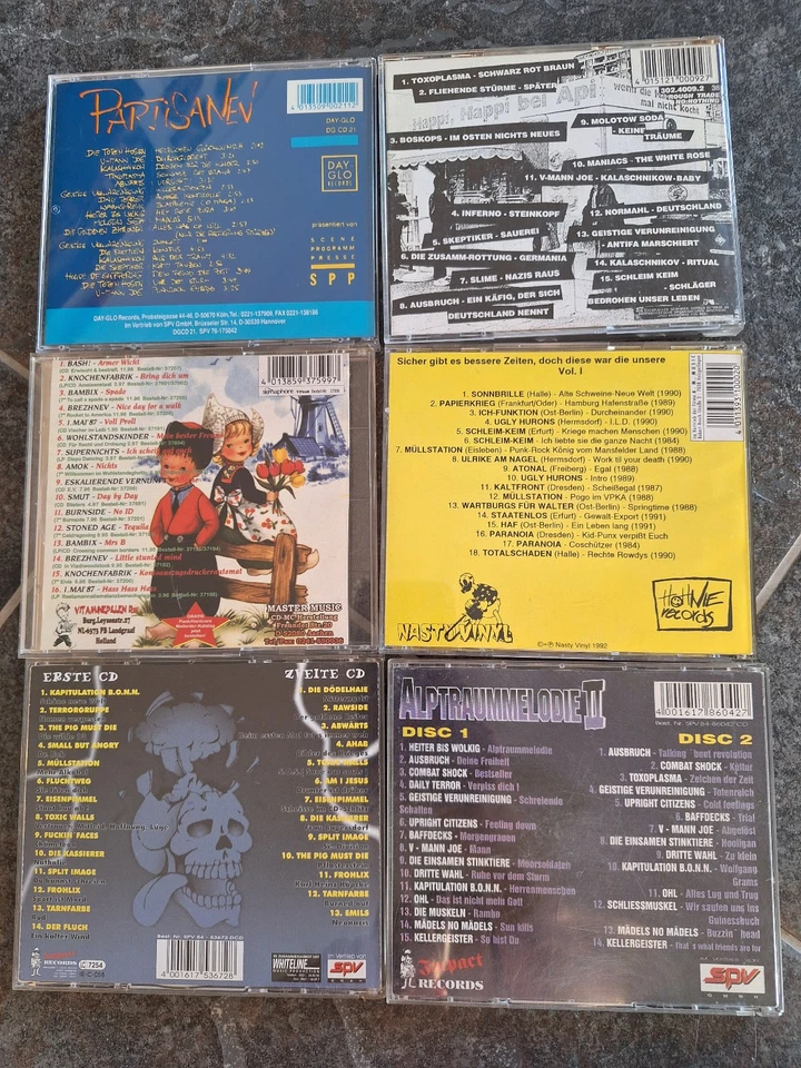 Große Punkrock-Sammlung - über 30 Cds - Deutschpunk - Sampler - Bild 3 von 4