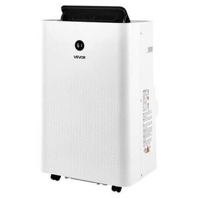 Portable AC & Heater Combo: 14000 BTU Cooling, 11669 BTU Heating, 550 sq ft