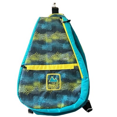 NWT Glove It Tennis Backpack Sling Women s Laguna Pattern Sporty Modern Vibrant