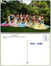 The Clarettes Choral Group Dresses Postcard