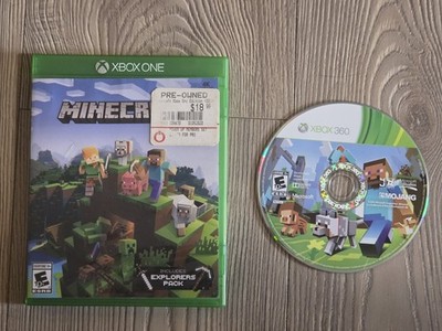 Minecraft: Xbox 360 Edition Microsoft Xbox 360, 2013 Tested Works *Wrong Case*