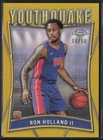 2024 Topps Chrome Basketball Gold Refractor Ron Holland II #YQ-4