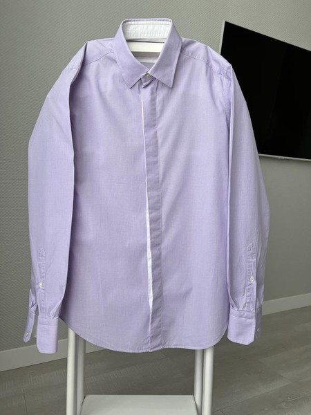 Men Pal Zileri Shirt Lilac 38 / M / 46
