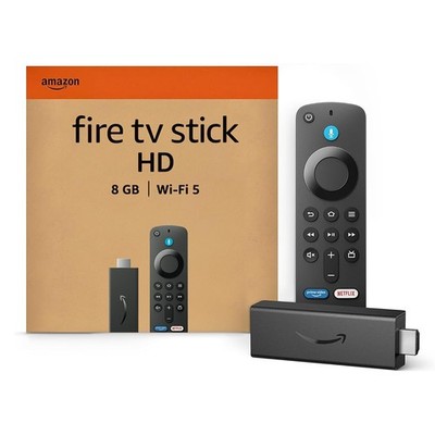 Fire TV Stick HD (Neueste Generation) Free und Live TV Alexa Sprachfernbedienung