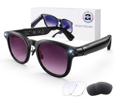​AI Smart Glasses with 8MP HD Camera Bluetooth 1080P Video Recording Sunglasses