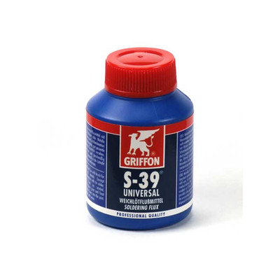 Griffon Universal Lötmittel S-39, Flussmittel zum Weichlöten, 80/320ml Lötwasser