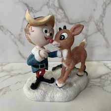 Enesco Rudolph Reindeer Island of Misfit Toys Loveable Misfits 557668 Hermey