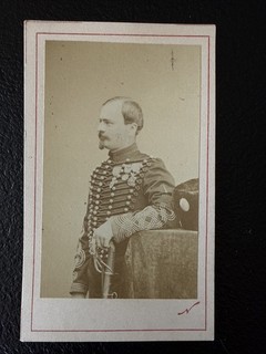 Photo CDV par Nadar Officier Vers 1870 Second Empire