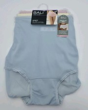 Bali Skimp Skamp Briefs Womens 3XL/10 3 Pack Multicolor Stretch Panties DFA633