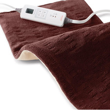 Sunbeam Heating Pad for Back; Neck; and Shoulder with 6 Heat Settings - King - O