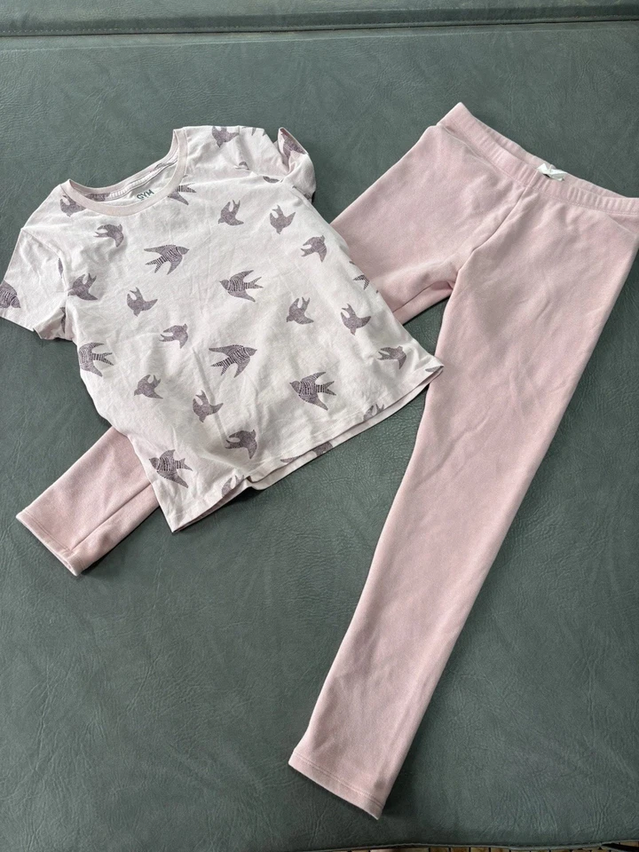 Gymboree Girl XL 14 NEW Bird Shirt & Matching Leggings Outfit Set Lot NO TAGS - Image 2 of 4