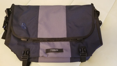Timbuk2 Commute Messenger Shoulder Bag Large Navy/Gray 22  x 14'' Padded