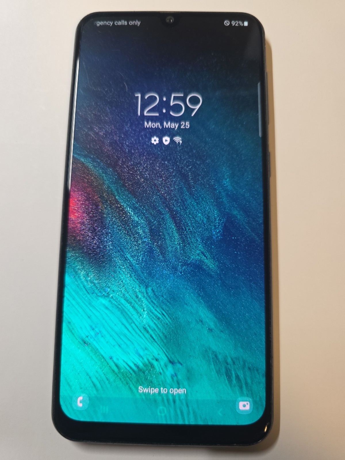 Samsung Galaxy A50 - SM-A505U - 64 GB - Black (Unlocked) # 4328 *Please Read*