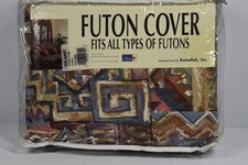 Vintage Ramallah Futon Cover Full NIP New NOS Puablo Southwest Duckcloth Couch