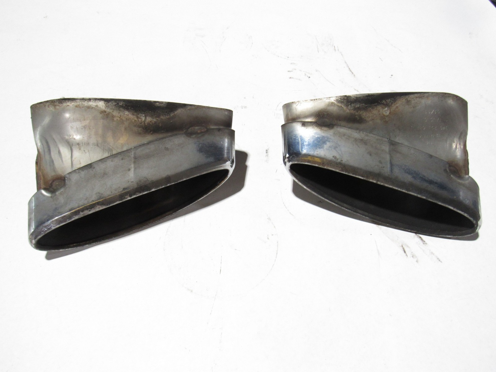 Bentley Continental GT 2012 Rear Exhaust Muffler Tip Set 2 PCS 11-18 ;#3